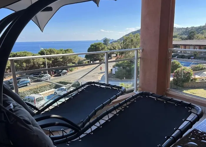 Appartement Bel App T2 En Bord De Vue Sanquinaires Piscine Ajaccio (Corsica)
