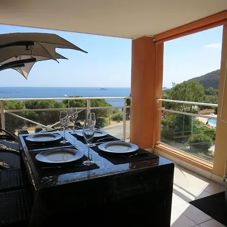 Bel App T2 En Bord De Vue Sanquinaires Piscine Appartamento *