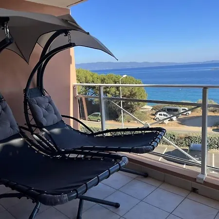 Bel App T2 En Bord De Vue Sanquinaires Piscine Apartment Ajaccio (Corsica)