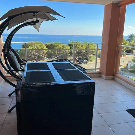 Apartment Bel App T2 En Bord De Vue Sanquinaires Piscine *