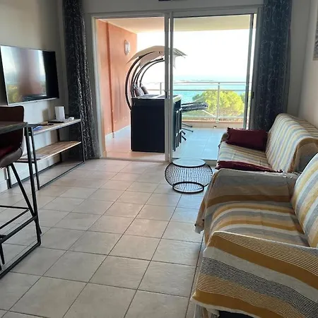 Apartment Bel App T2 En Bord De Vue Sanquinaires Piscine *