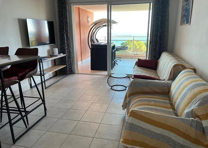 Apartment Bel App T2 En Bord De Vue Sanquinaires Piscine *